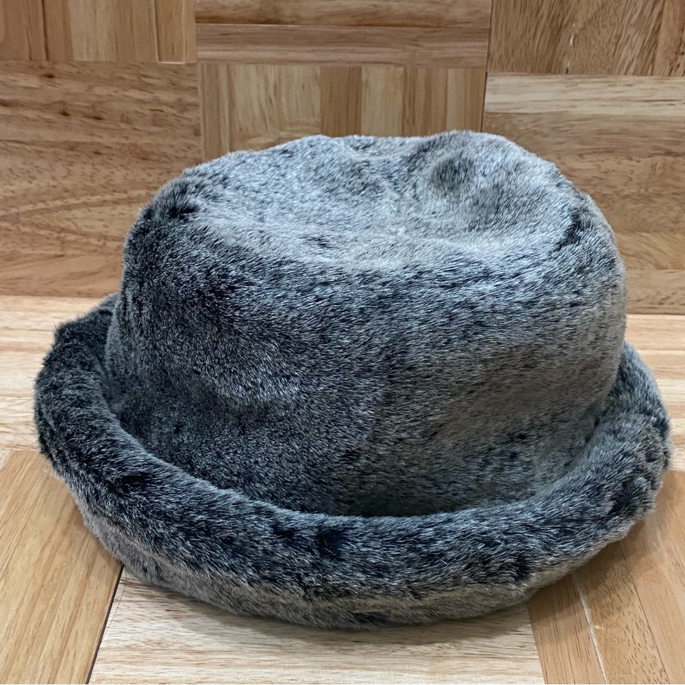 Taglia Unica Faux Fur Bucket Hat Winter Fur Hat